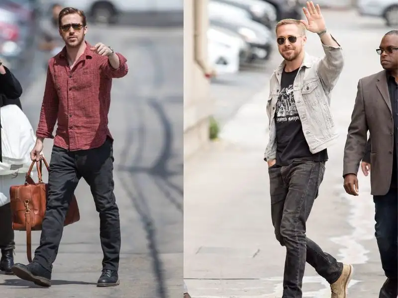 Phong cách thời trang nam trung niên của nam diễn viên Ryan Gosling 