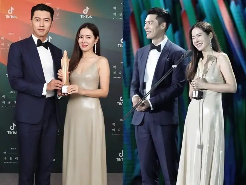 Phối đồ đôi Hyun Bin và Son Ye Jin