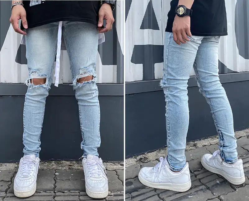 GenZ năng động với jeans zipper