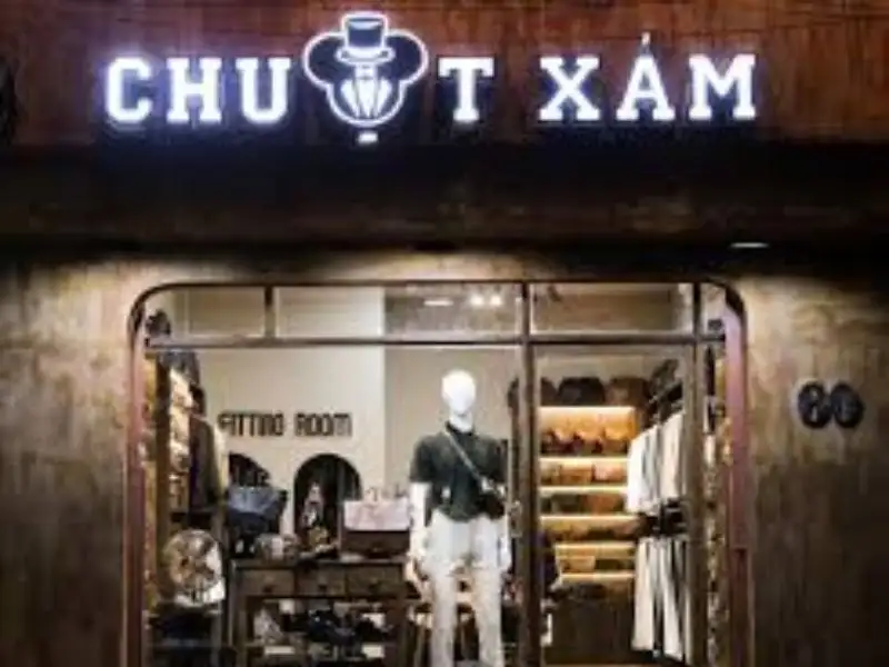 Cửa hàng Chuột Xám với thiết kế cực chất