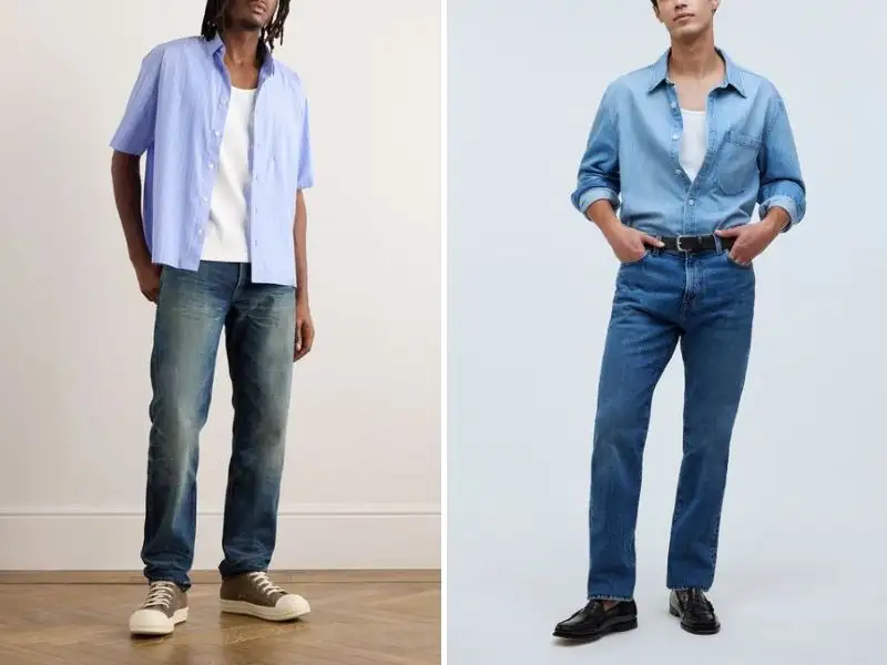 Lựa chọn quần jeans cạp vừa đơn giản nhất