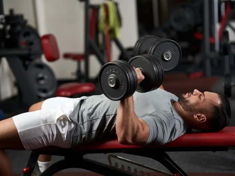 Dumbbell Bench Press (Nằm đẩy tạ đôi)