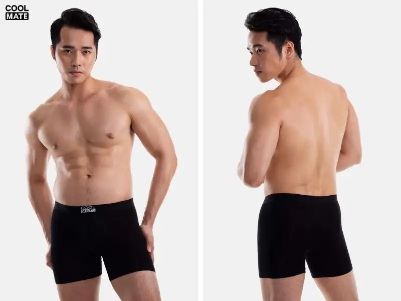 Quần lót nam boxers phù hợp với nhiều dáng người khác nhau