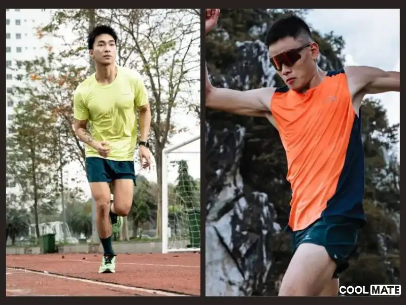 Outfit chạy bộ với áo thun nam hoàn hảo cho Runners 