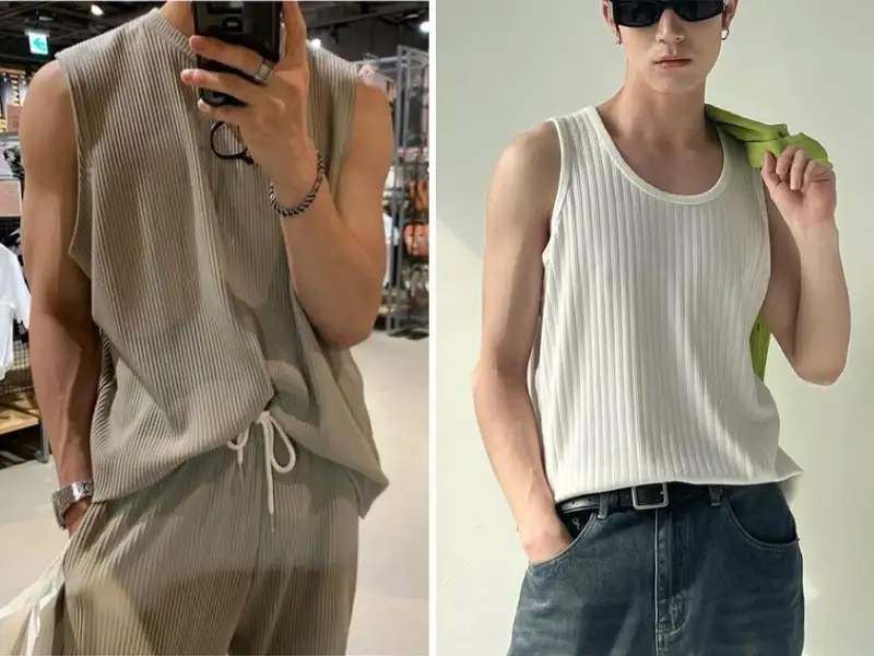 Phối đồ thể thao với những chiếc áo tank top