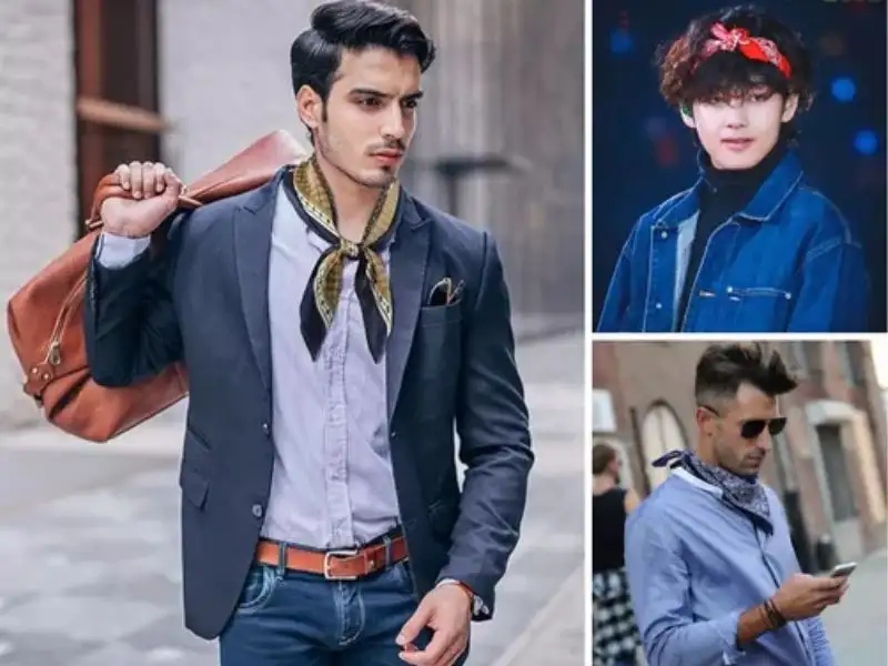 Lưu ý khi phối đồ với khăn Bandana nam