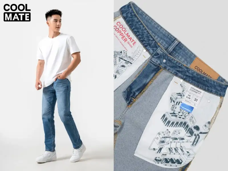 Quần Jeans nam Copper Denim OG Slim