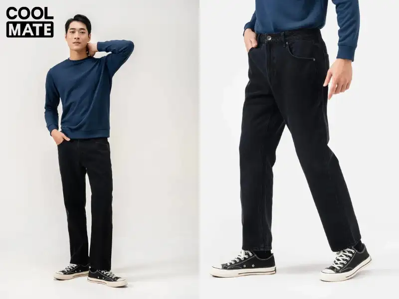 Quần Jeans Nam Copper Denim Straight