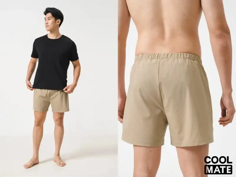 Quần Shorts nam mặc nhà Excool 5 inch