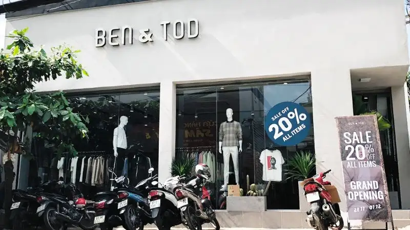  shop quần jean nam đẹp ở hcm Ben & Tod