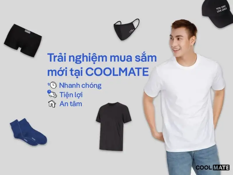 Những lợi ích khi mua sắm quần nam tại website Coolmate