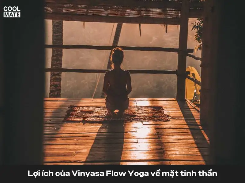 Vinyasa Flow Yoga cũng có tác động rất tích cực đến tinh thần người tập