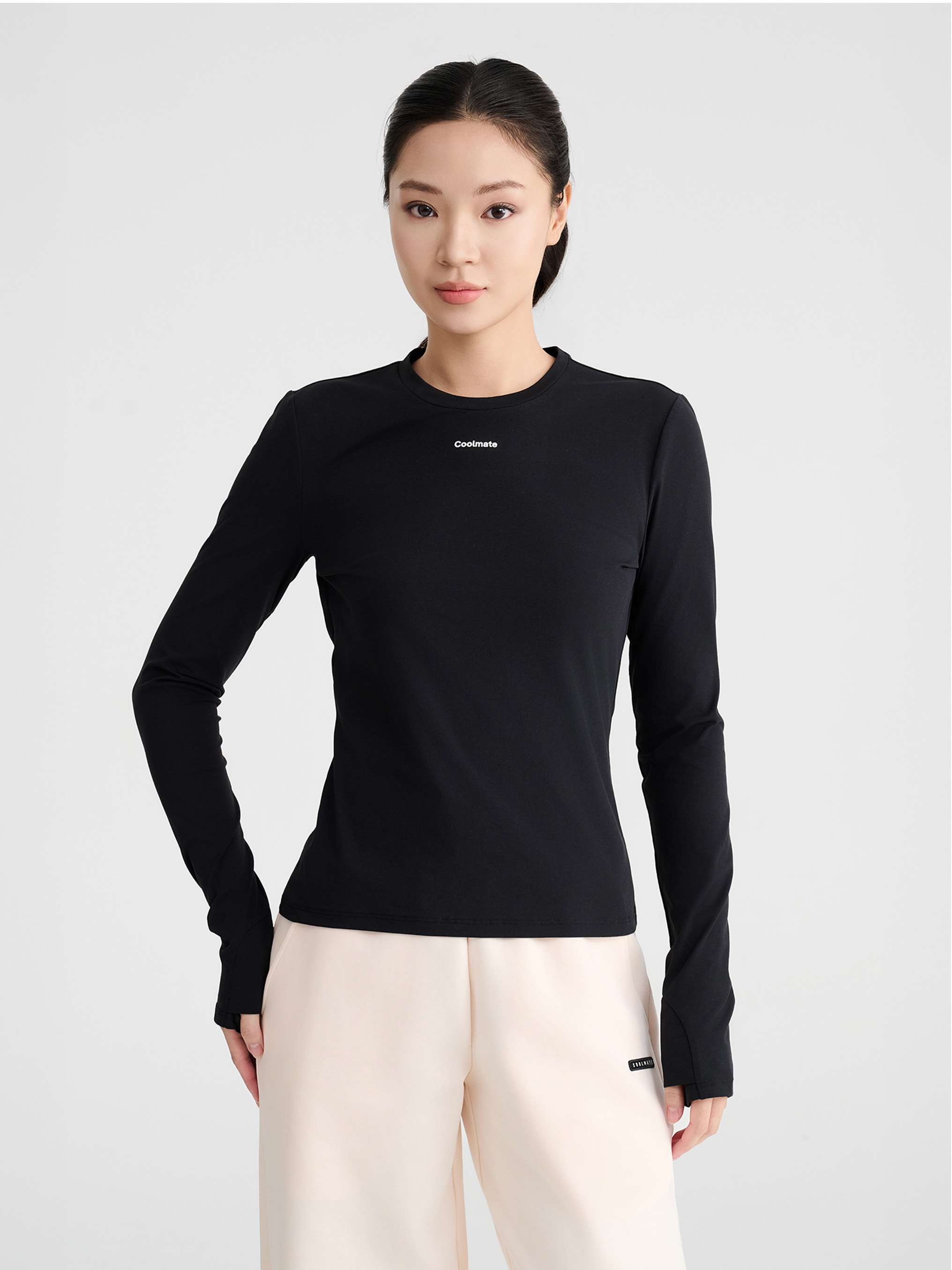 Áo dài tay thể thao nữ Slim Flex