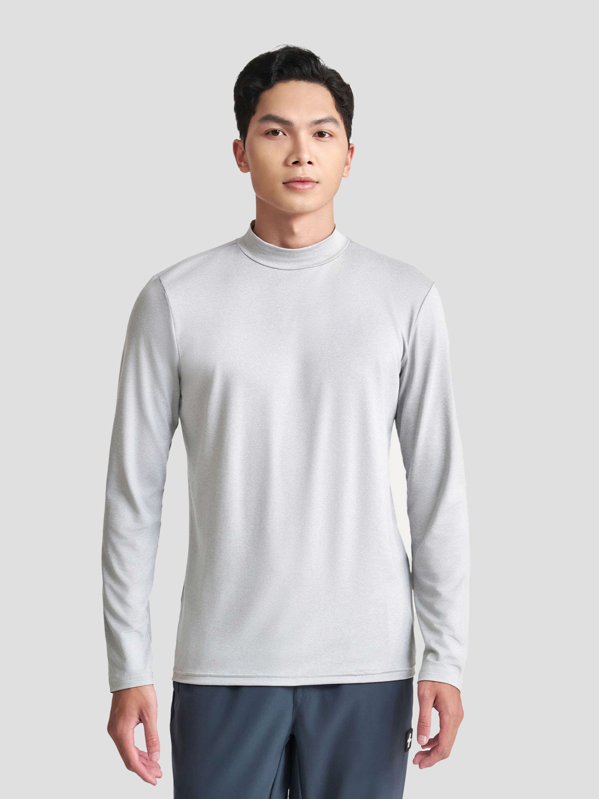 Áo mặc trong Essential Brush Poly cổ trung