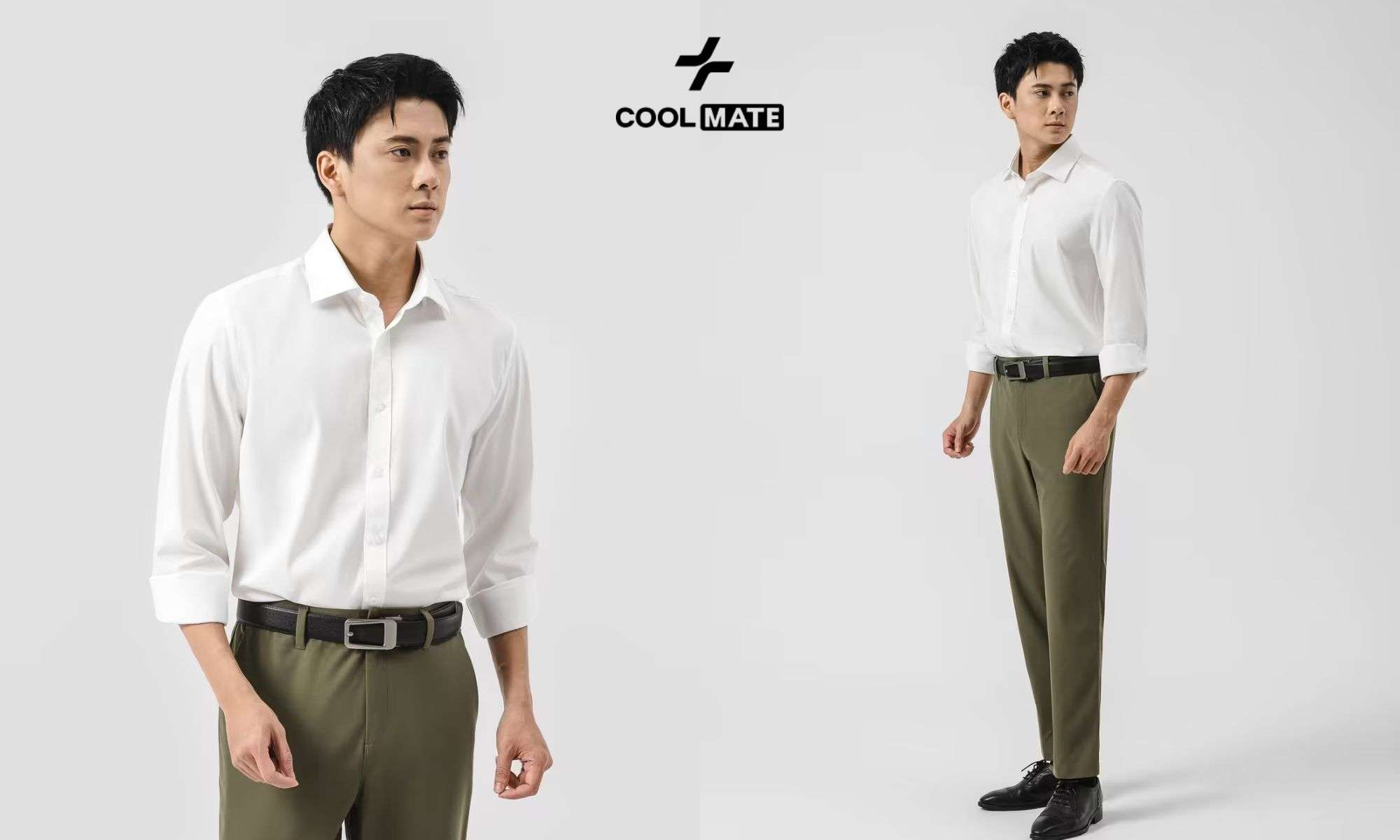 Áo Sơ Mi Dài Tay Model Essential