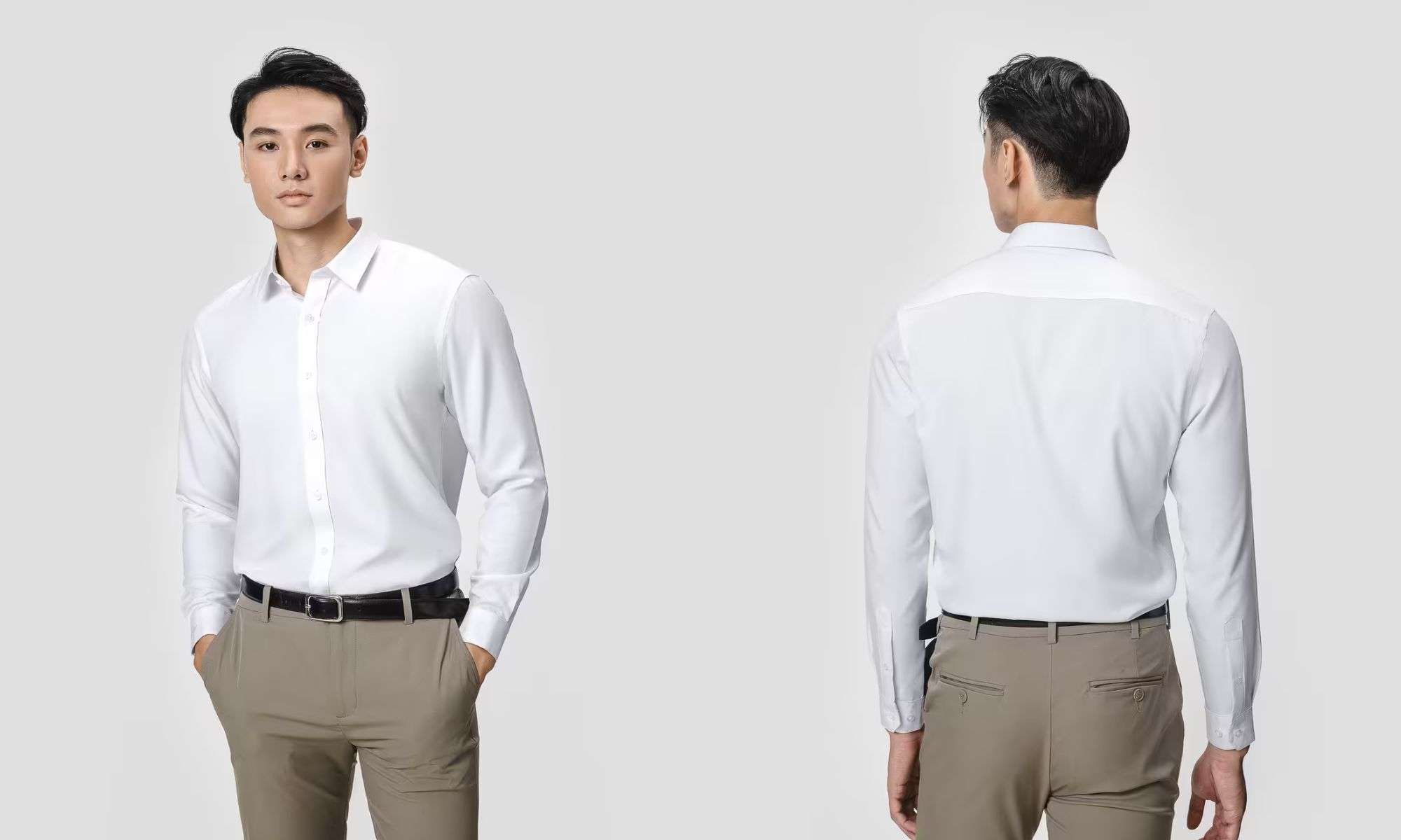 Áo Sơ Mi Dài Tay Café-Dris