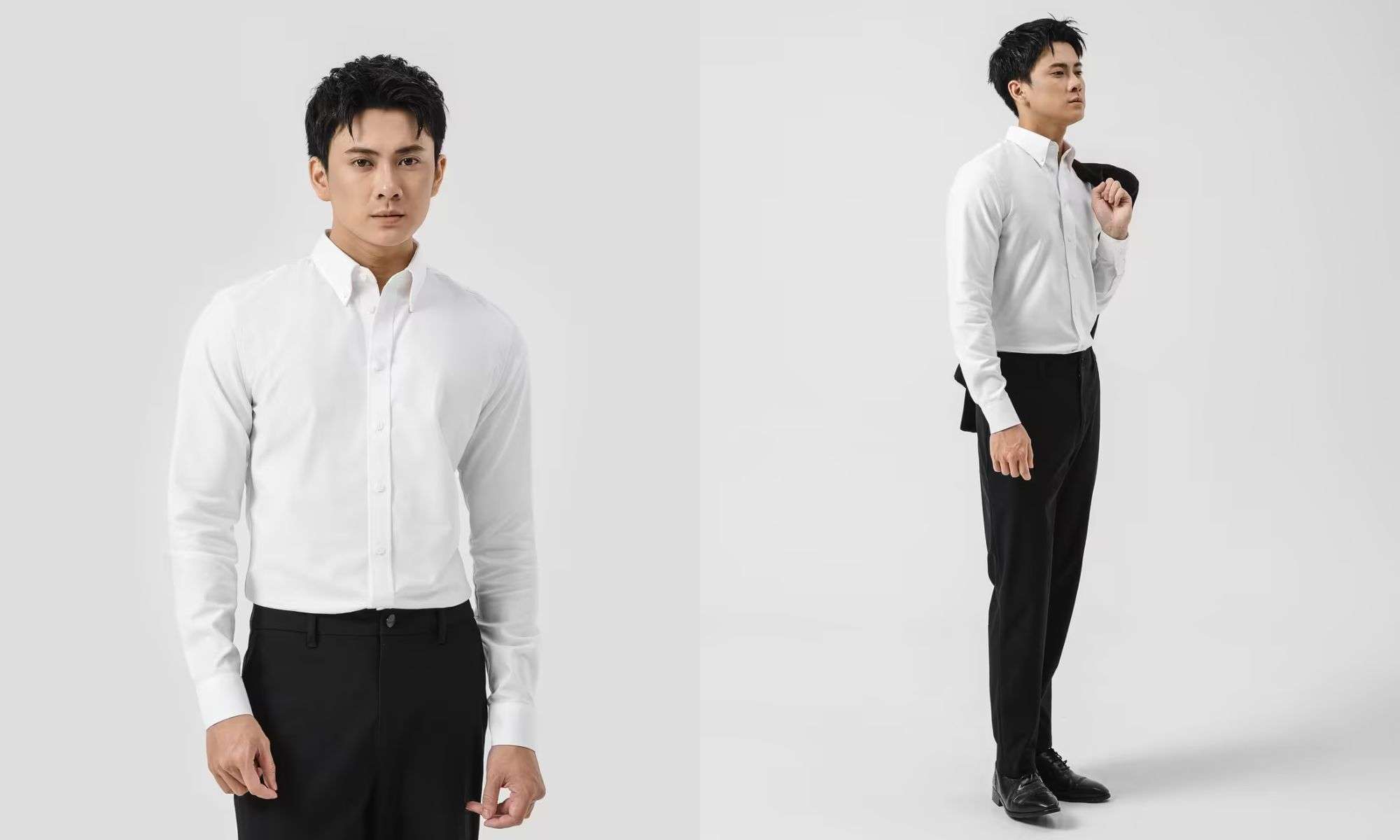 Áo Sơ Mi Dài Tay Oxford Premium