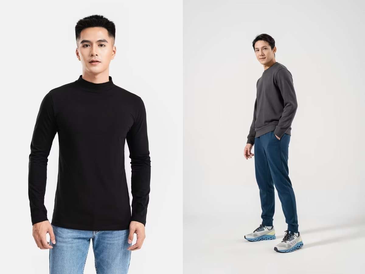 Biến tấu linh hoạt nhiều phong cách cùng áo sweater nam Coolmate