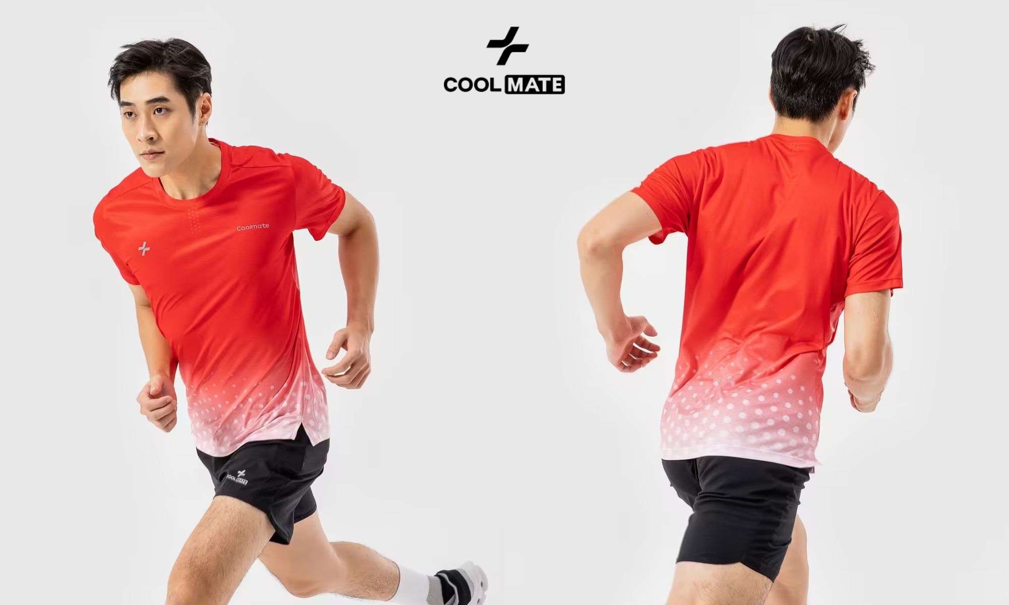 Áo Thun Nam Chạy Bộ Graphic Dot