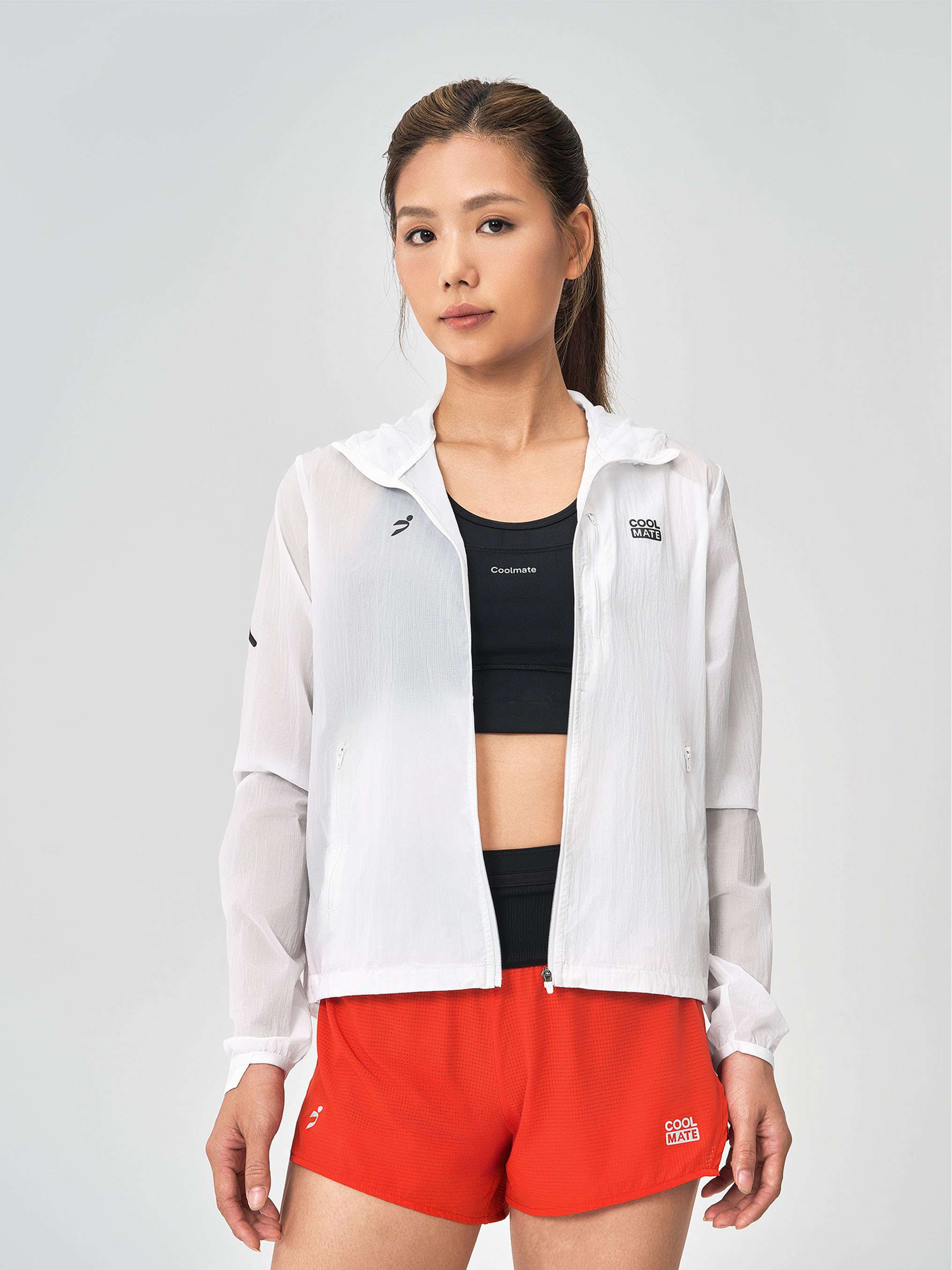 "NTOXCOOLMATE" Áo khoác chạy bộ Light Weight