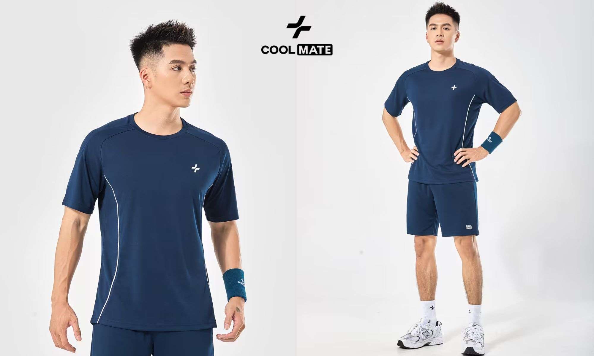 T-shirt thể thao nam FlexLine Active với thiết kế tinh gọn và năng động