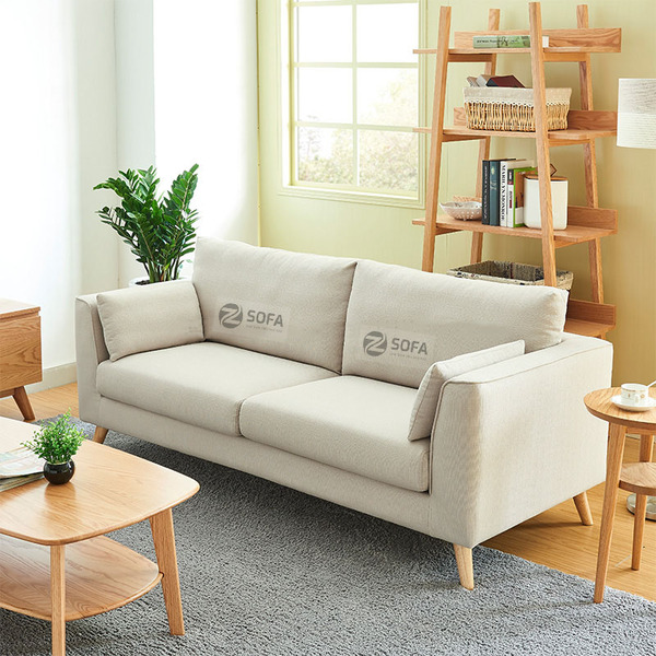 Mẫu sofa cao cấp cho studio, căn hộ may bằng vải bố canvas.