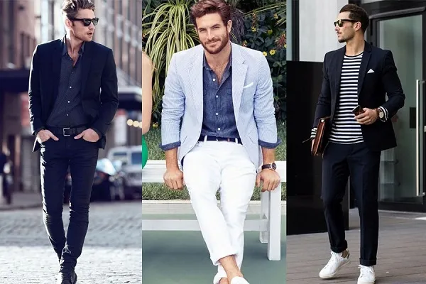 Tùy ý sáng tạo theo sở thích nhưng vẫn đảm bảo trong khuôn khổ của smart casual