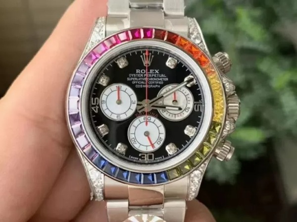 Đồng hồ Rolex nam đính kim cương Cosmograph Daytona 116599 RAINBOW