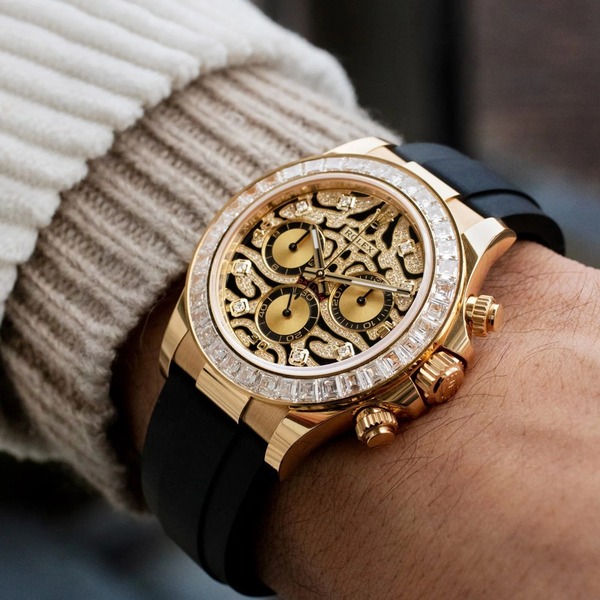 Đồng hồ Rolex nam đính kim cương Cosmograph Daytona Eye Of Tiger