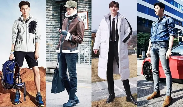 phong cách thời trang của Lee Jong Suk