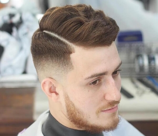 Kiểu tóc layer Pompadour dành cho nam giới hiện đại (Nguồn: Internet) 