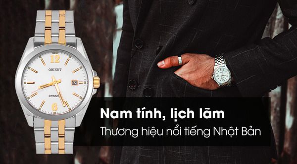 mẫu đồng hồ orient nam dây kim loại