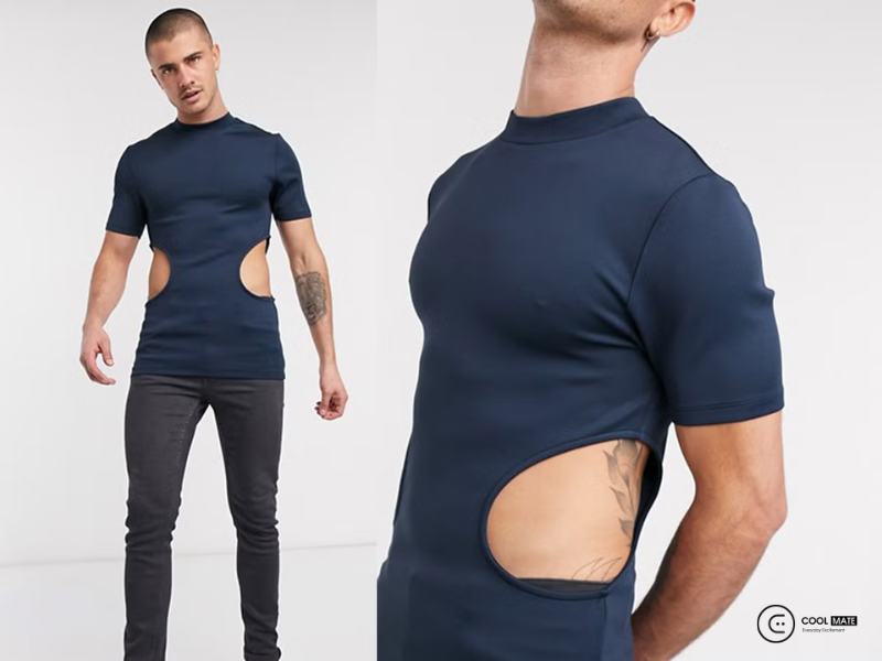 Phối đồ xu hướng cut-out cho dáng người hình chữ nhật