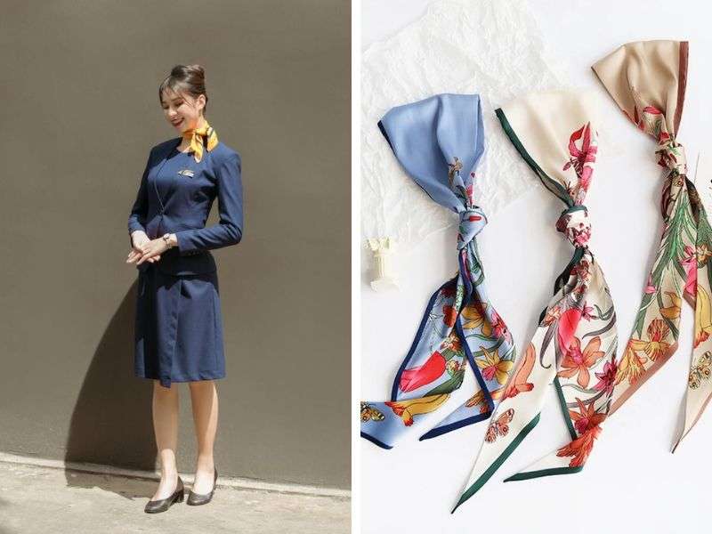 đồng phục lễ tân