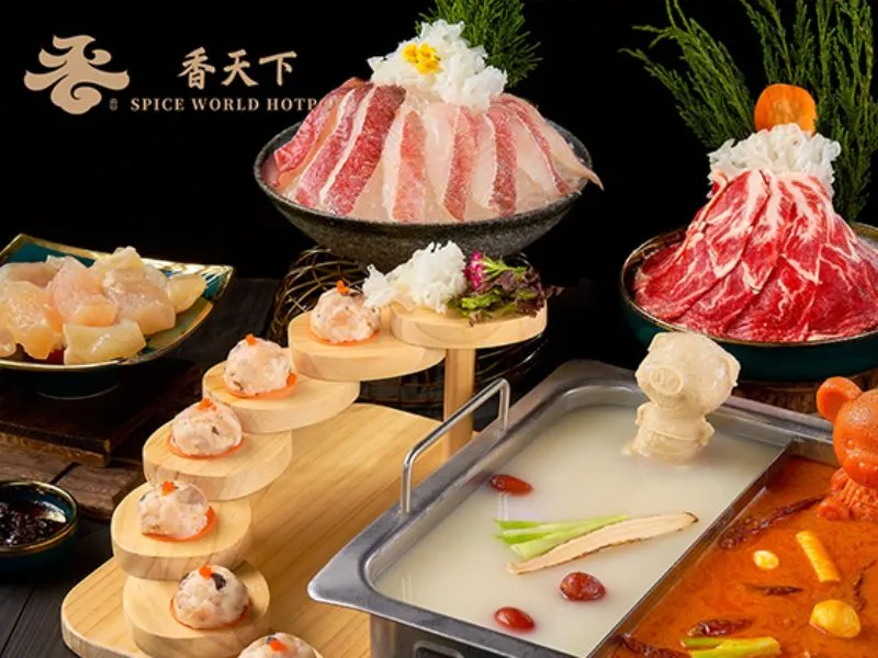 Nhà hàng Spice World Hotpot Vietnam - Nhà hàng Trung Quốc gần đây phải đến thử