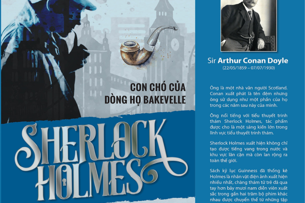 Một trong những tiểu thuyết trinh thám kinh điển vượt mọi thời đại không thể bỏ qua tác phẩm Sherlock Holmes của Arthur Conan Doyle