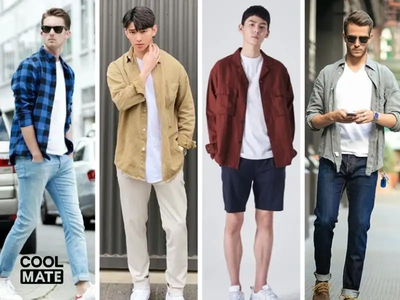 Áo thun giữ outfit đơn giản nhưng vẫn tạo được nét tinh tế