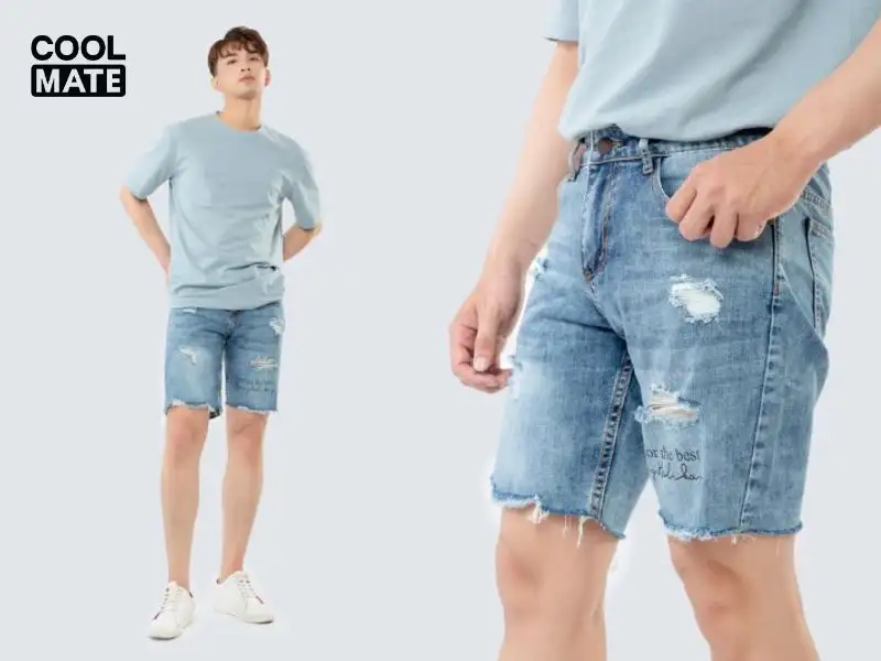 Quần short trang phục phổ biến và linh hoạt.
