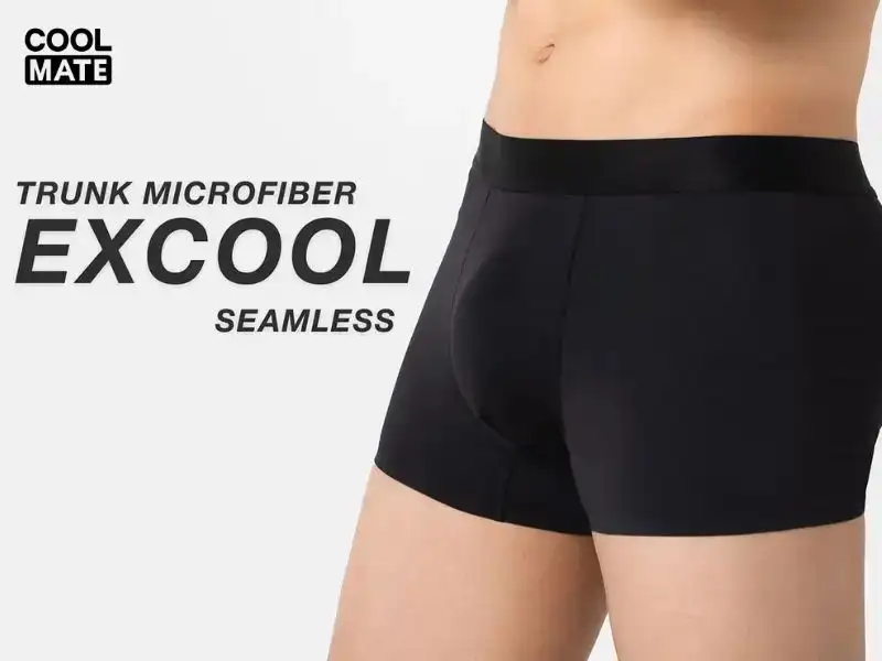 Quần lót nam Trunk Excool Microfiber Seamless