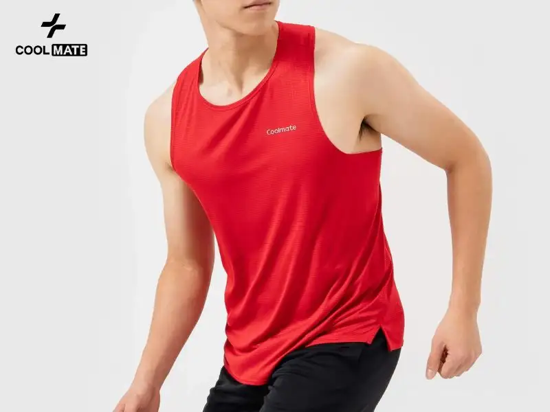 Áo Singlet thể thao chạy bộ Fast & Free Run Coolmate