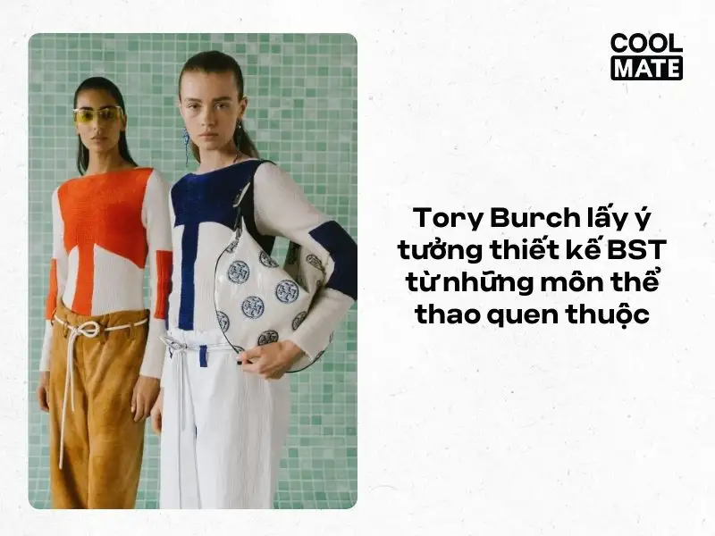 Đai karate, judo được sử dụng làm đai lưng trong BST Tory Burch