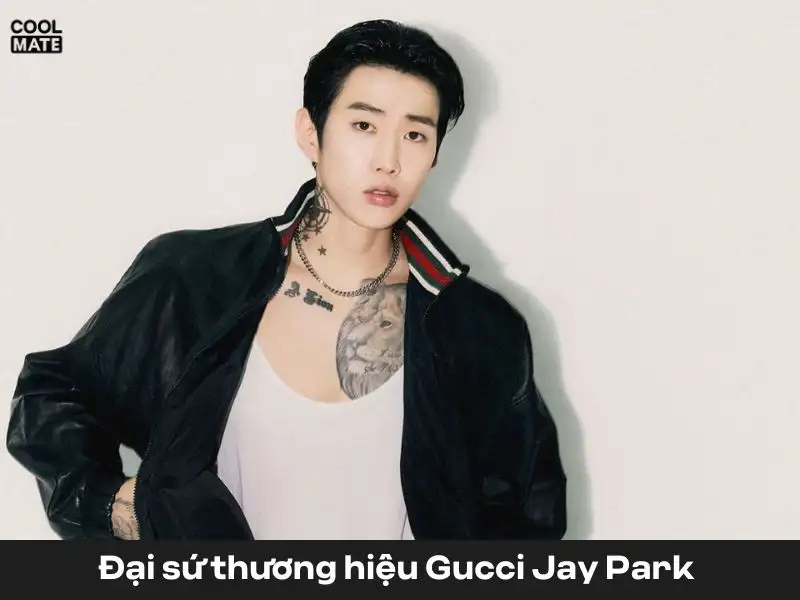 đại sứ thương hiệu gucci jay park