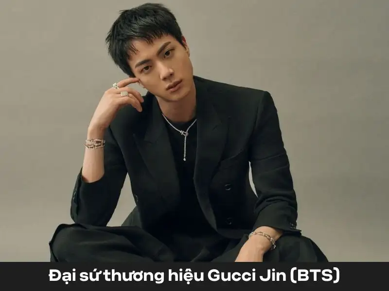 Đại sứ thương hiệu Gucci Jin (Thành viên BTS)