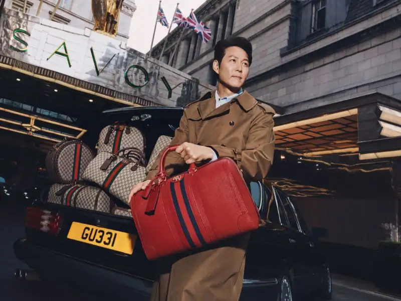 sức hút của Nam đại sứ thương hiệu Gucci Lee Jung Jae