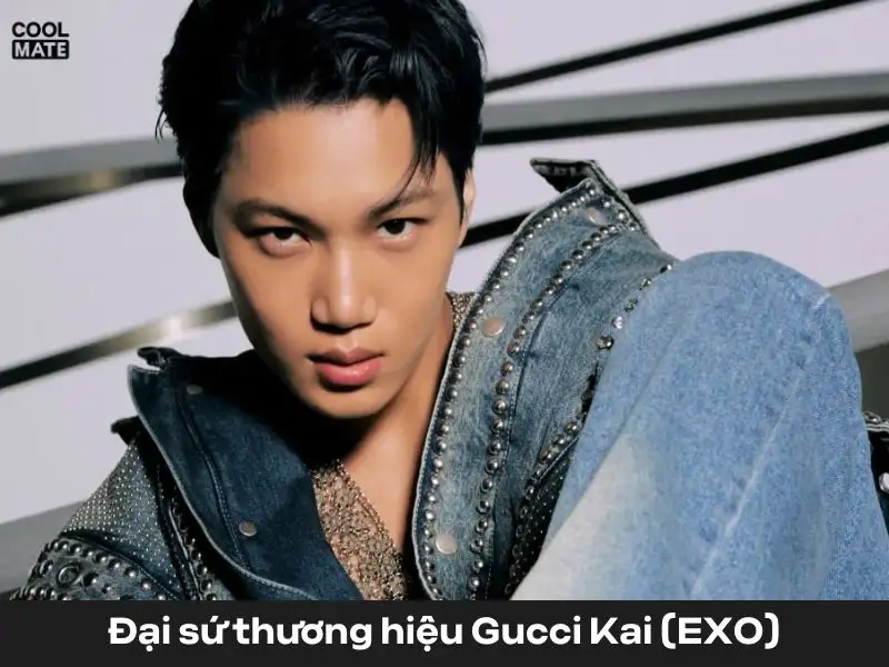 đại sứ thương hiệu gucci Kai (Exo)