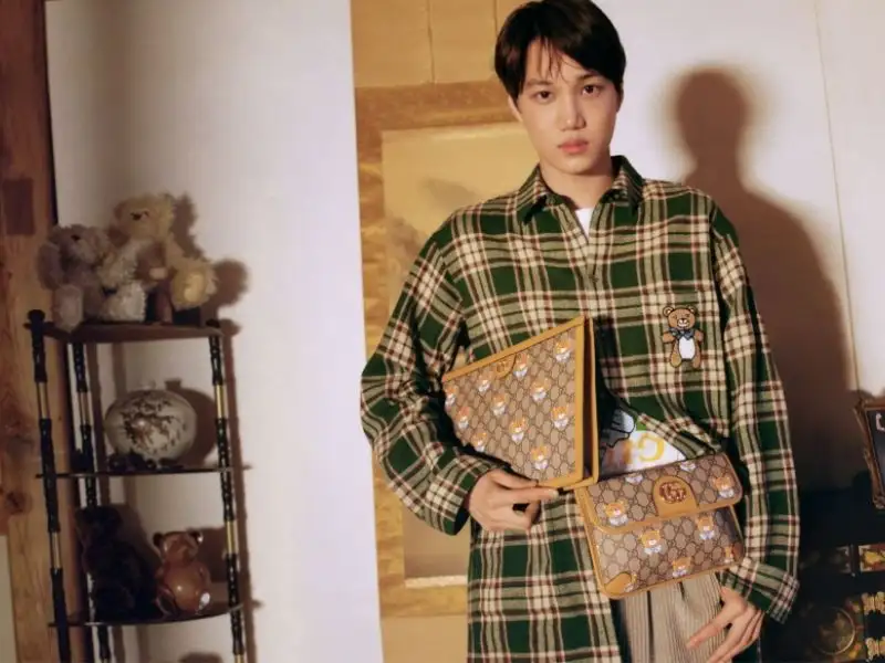 Kai là chàng thơ của Gucci