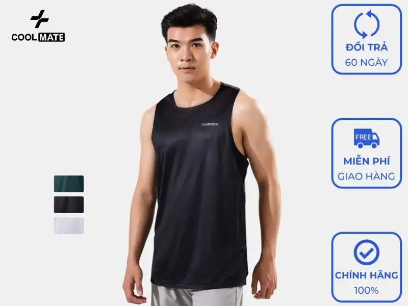 Thông tin sản phẩm áo ba lỗ Coolmate