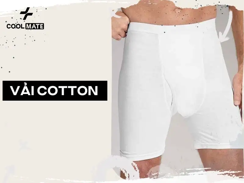 Quần lót nam vải Cotton phù hợp cho những ngày hè nắng nóng