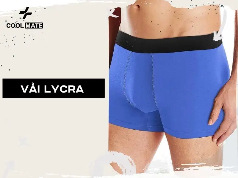 Vải Lycra có nhiều ưu điểm để sản xuất đồ lót