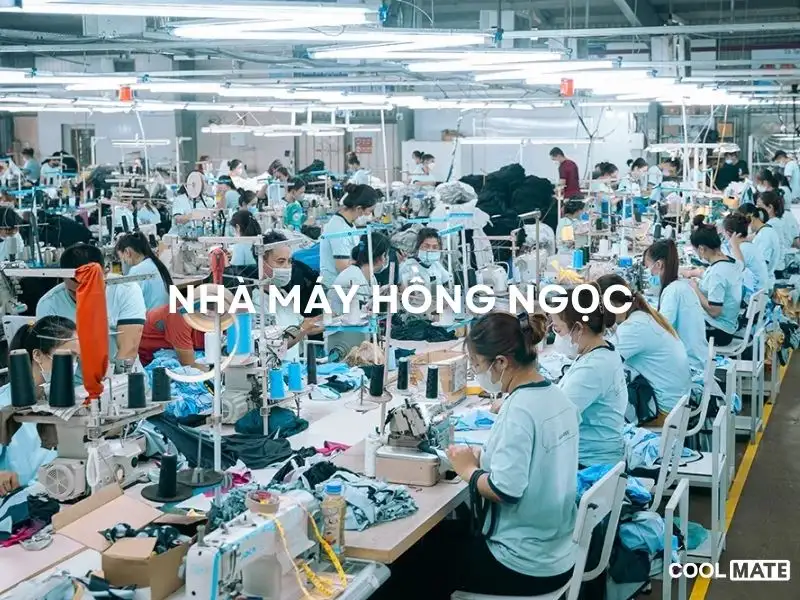 Một ngày làm việc bình thường tại Nhà máy Hồng Ngọc cho ra những chiếc quần lót nam làm nên thương hiệu Coolmate